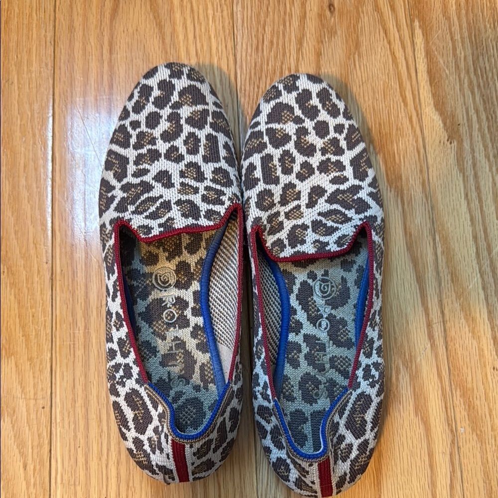 Rothy’s leopard print loafer, size 9